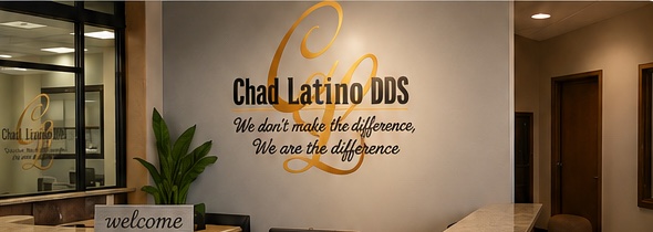 Reception area at Chad Latino DDS in Waco, Texas